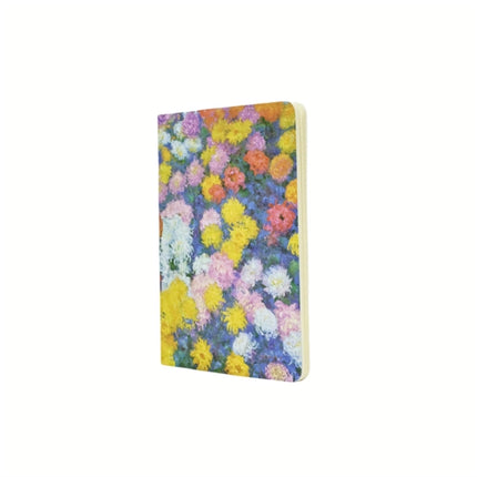 Monets Chrysanthemums A5 Lined Cahier