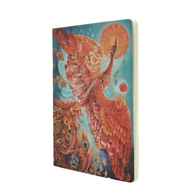 Firebird Birds of Happiness A4 Lined Cahier