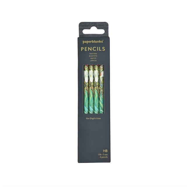 Van Goghs Irises Pencil 4 Pack