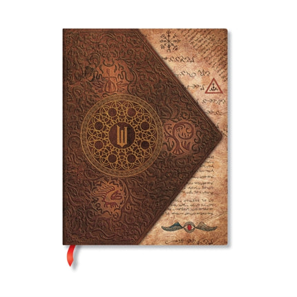 The Grimmerie Wicked Collection Midi Unlined Hardcover Journal Elastic Band Closure