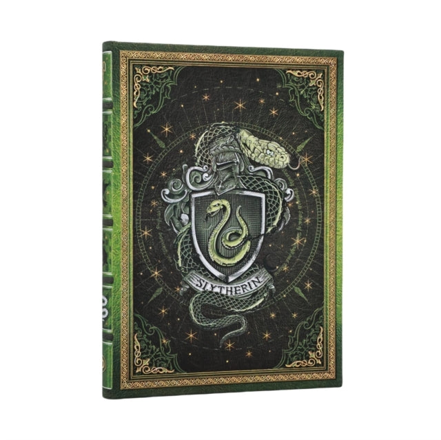 Slytherin Journal Harry Potter Collection Midi Custom Unlined Elastic Band Closure