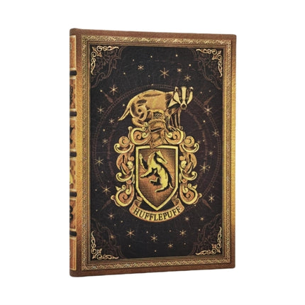 Hufflepuff Journal Harry Potter Collection Midi Custom Unlined Elastic Band Closure