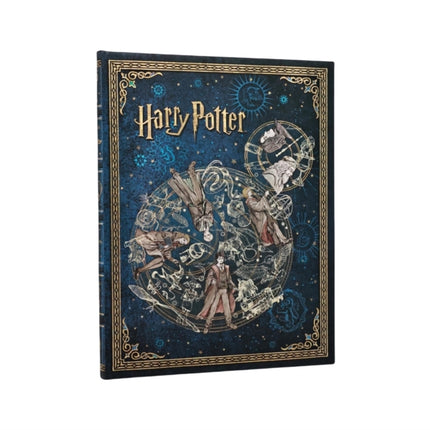 Legends of Hogwarts Journal Harry Potter Collection Ultra Custom Lined Elastic Band Closure