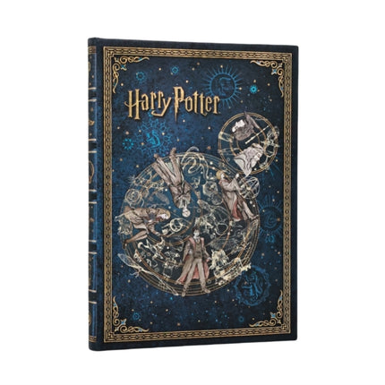 Legends of Hogwarts Journal Harry Potter Collection Midi Custom Unlined Elastic Band Closure