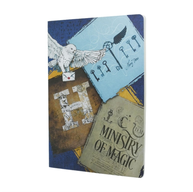 Moments of Magic Harry Potter Collection A4 Grid Hardcover Cahier