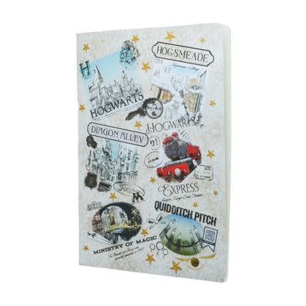 The Wizarding World Harry Potter Collection A4 Lined Hardcover Cahier