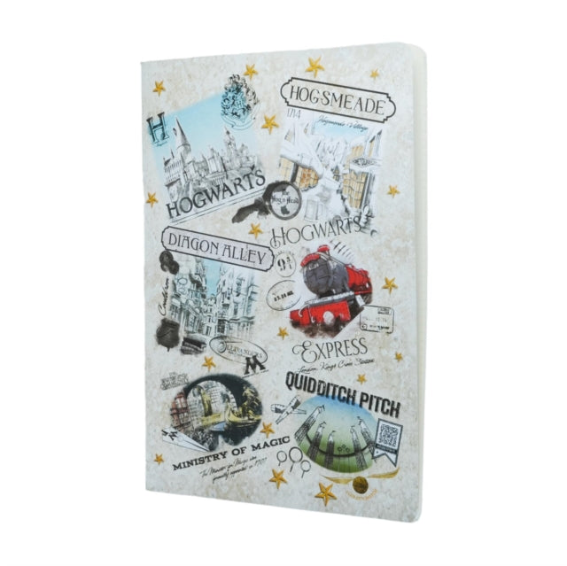 The Wizarding World Harry Potter Collection A4 Grid Hardcover Cahier