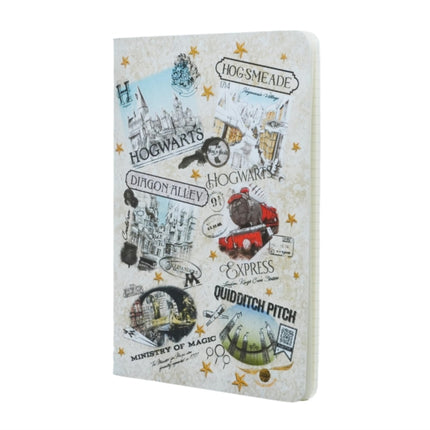 The Wizarding World Harry Potter Collection A5 Grid Hardcover Cahier