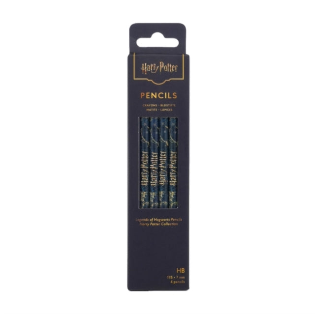 Legends of Hogwarts Harry Potter Collection Pencil 4 Pack