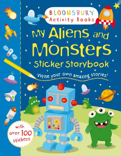 My Aliens and Monsters Sticker Storybook Sticker