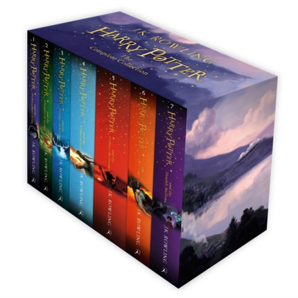 Harry Potter Box Set The Complete Collection Childrens Paperback