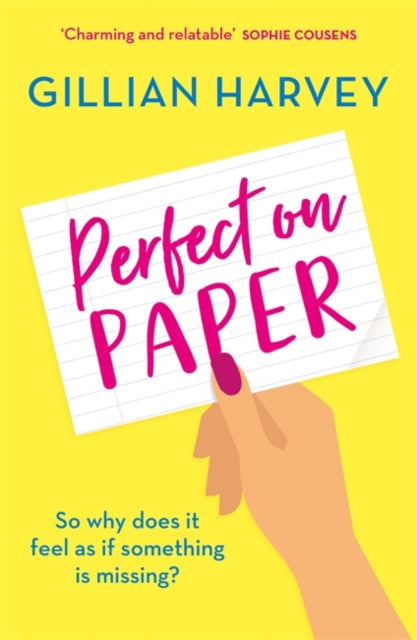 Perfect on Paper: The heartwarming and relatable read to escape with this year!