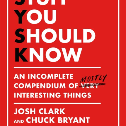 Stuff You Should Know: An Incomplete Compendium of Mostly Interesting Things