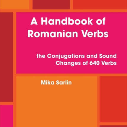 Handbook of Romanian Verbs