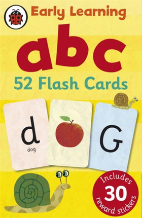 Ladybird Early Learning ABC flash cards