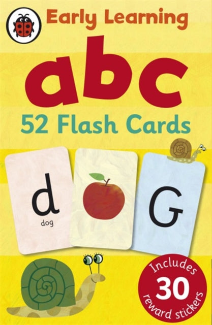 Ladybird Early Learning ABC flash cards