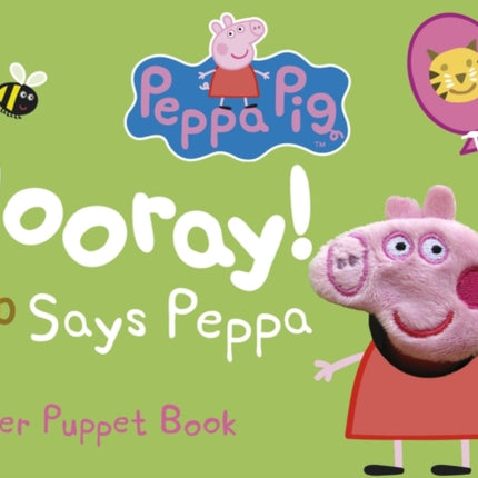 Peppa Pig: Hooray! Says Peppa Finger Puppet Book