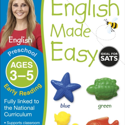 English Made Easy: Early Reading, Ages 3-5 (Preschool): Supports the National Curriculum, Reading Exercise Book