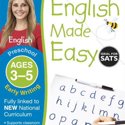 English Made Easy Early Writing Ages 3-5 Preschool