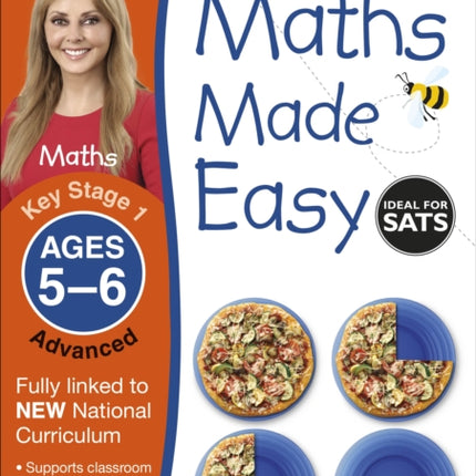 Maths Made Easy: Advanced, Ages 5-6 (Key Stage 1): Supports the National Curriculum, Maths Exercise Book