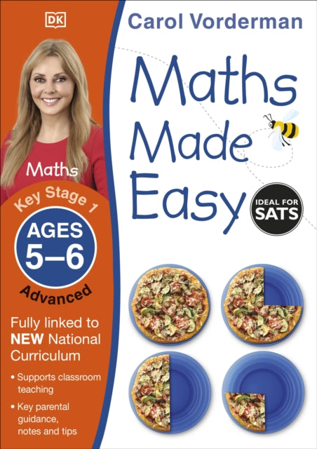 Maths Made Easy: Advanced, Ages 5-6 (Key Stage 1): Supports the National Curriculum, Maths Exercise Book