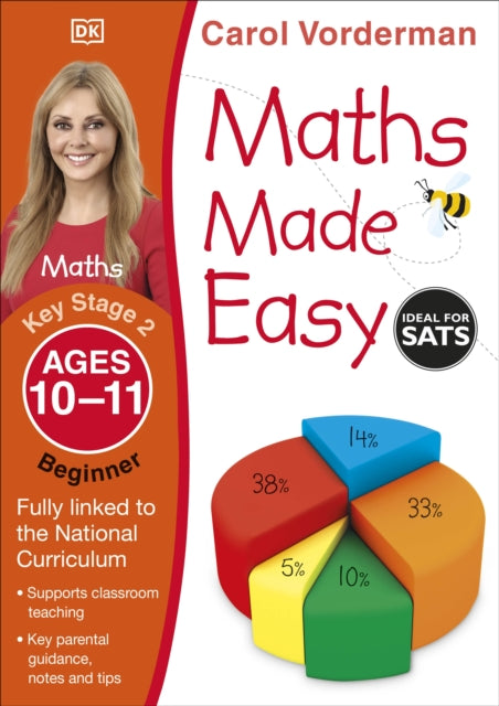 Maths Made Easy: Beginner, Ages 10-11 (Key Stage 2): Supports the National Curriculum, Maths Exercise Book