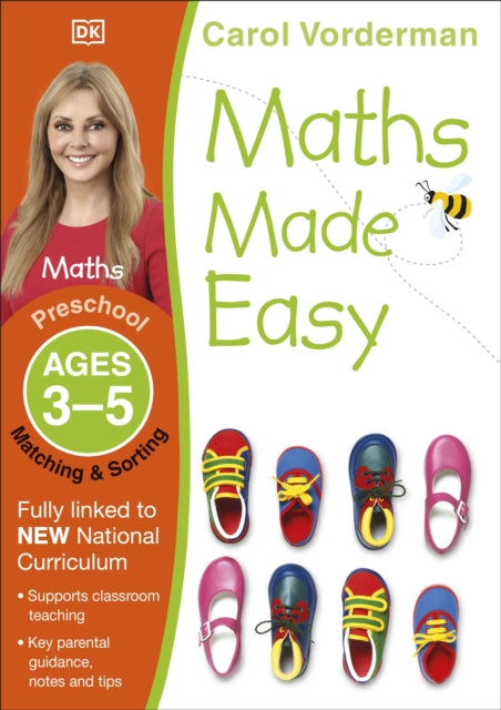 Maths Made Easy: Matching & Sorting, Ages 3-5 (Preschool): Supports the National Curriculum, Maths Exercise Book