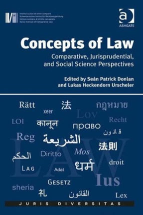 Concepts of Law: Comparative, Jurisprudential, and Social Science Perspectives