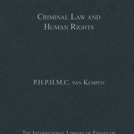 Criminal Law and Human Rights