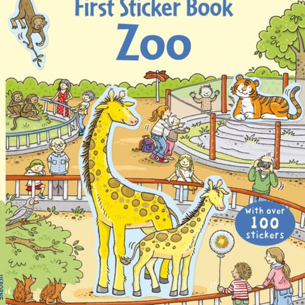 First Sticker Book Zoo