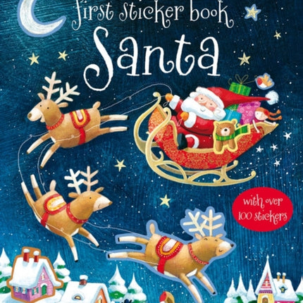 First Sticker Book Santa