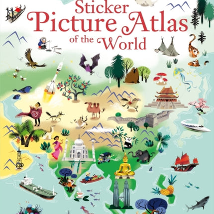 Sticker Picture Atlas of the World