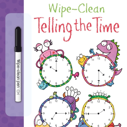 Wipe-clean Telling the Time