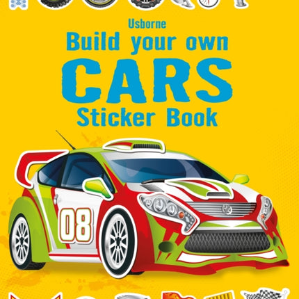 Build your own Cars Sticker book