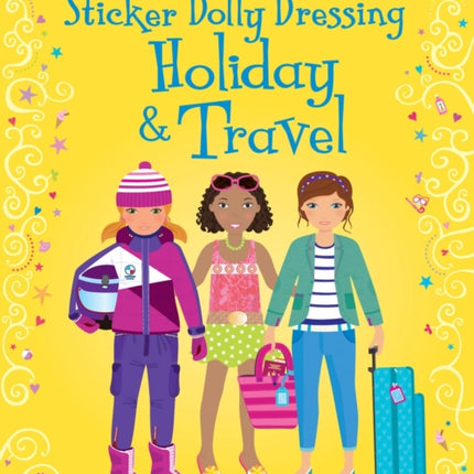 Sticker Dolly Dressing Holiday & Travel