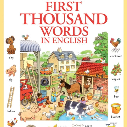 First Thousand Words in English