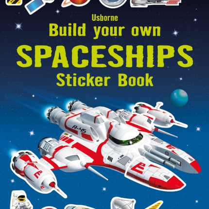 Build Your Own Spaceships Sticker Book