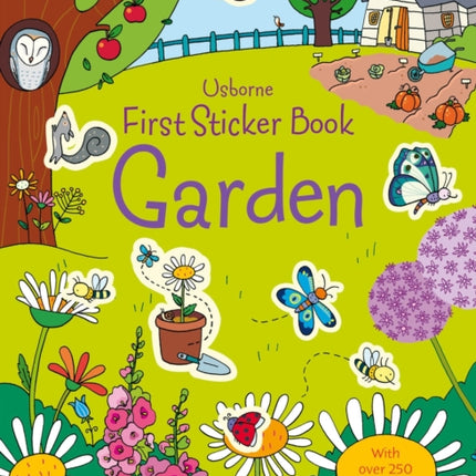 First Sticker Book Garden