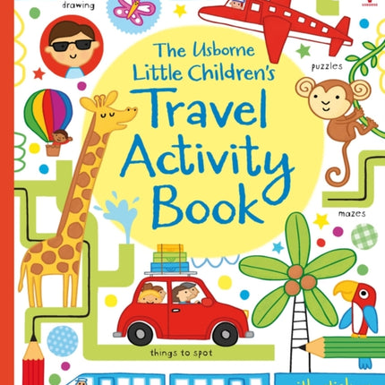 Little Children's Travel Activity Book