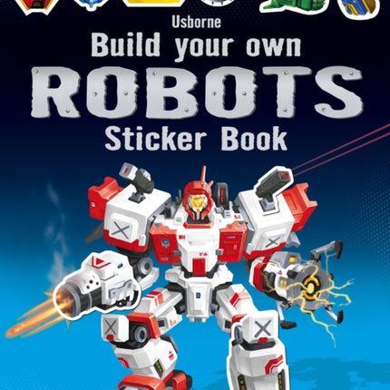 Build Your Own Robots Sticker Book