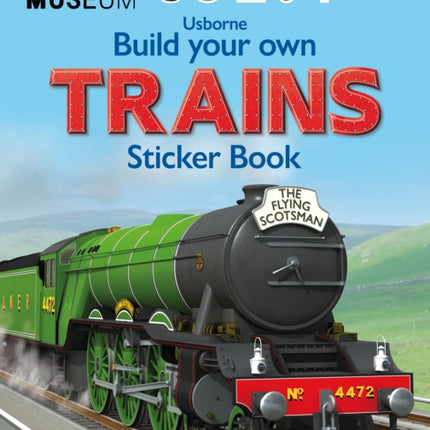 Build Your Own Trains Sticker Book