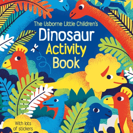 Little Children's Dinosaur Activity Book