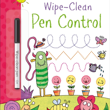 Wipe-clean Pen Control