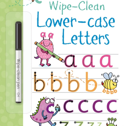 Wipeclean Lowercase Letters