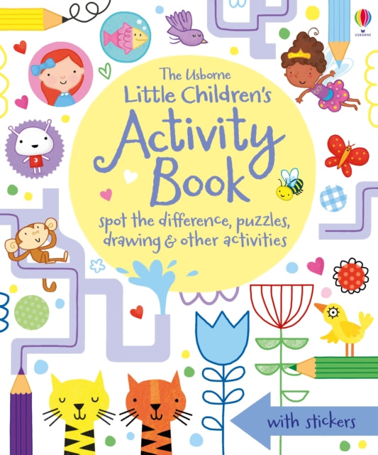 Little Children's Activity Book spot-the-difference, puzzles, drawings & other activities