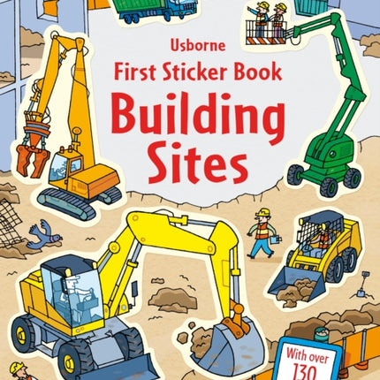 First Sticker Book Building Sites