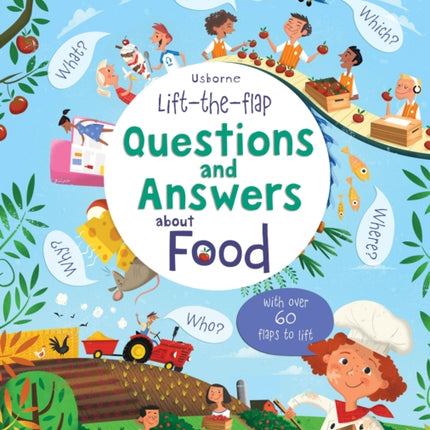 Lift-the-flap Questions and Answers about Food