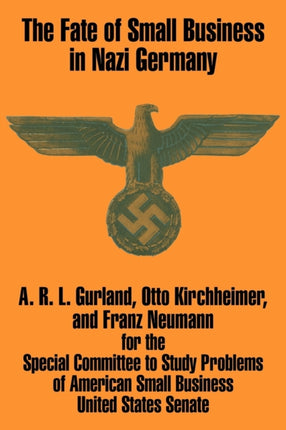 Fate of Small Business in Nazi Germany The