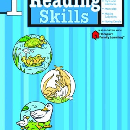 Reading Skills: Grade 1 (Flash Kids Harcourt Family Learning)