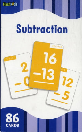 Subtraction (Flash Kids Flash Cards)